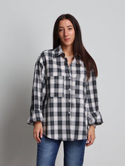 Camicia check Bianco-ottico Haveone CSB-R077;Camicia check Bianco-ottico Haveone CSB-R077 — foto 2;Camicia check Bianco-ottico Haveone CSB-R077 — foto 3;Camicia check Bianco-ottico Haveone CSB-R077 — foto 4;Camicia check Bianco-ottico Haveone CSB-R077 — foto 5