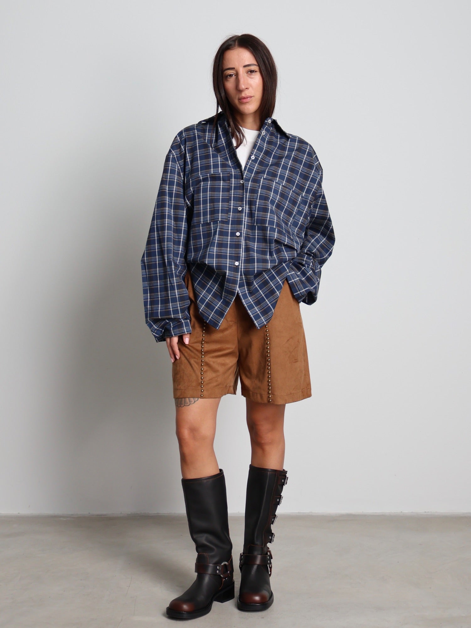 Camicia check Blu Haveone CSB-R077;Camicia check Blu Haveone CSB-R077 — foto 2;Camicia check Blu Haveone CSB-R077 — foto 3;Camicia check Blu Haveone CSB-R077 — foto 4;Camicia check Blu Haveone CSB-R077 — foto 5