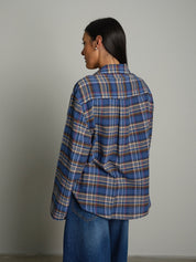 Camicia tasche check Azzurro Haveone CSB-R090;Camicia tasche check Azzurro Haveone CSB-R090 — foto 2;Camicia tasche check Azzurro Haveone CSB-R090 — foto 3