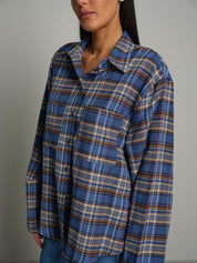 Camicia tasche check Azzurro Haveone CSB-R090;Camicia tasche check Azzurro Haveone CSB-R090 — foto 2;Camicia tasche check Azzurro Haveone CSB-R090 — foto 3