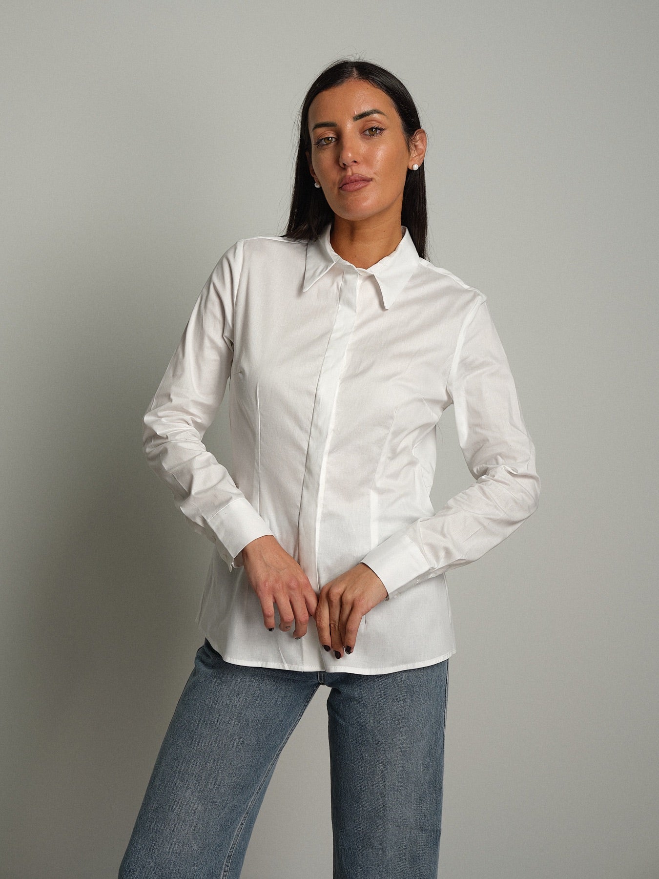 Camicia slim Bianco-ottico Haveone CSB-R091;Camicia slim Bianco-ottico Haveone CSB-R091 — foto 2;Camicia slim Bianco-ottico Haveone CSB-R091 — foto 3;Camicia slim Bianco-ottico Haveone CSB-R091 — foto 4