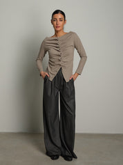 Cardigan shiffer Beige Haveone CSH-R118;Cardigan shiffer Beige Haveone CSH-R118 — foto 2;Cardigan shiffer Beige Haveone CSH-R118 — foto 3;Cardigan shiffer Beige Haveone CSH-R118 — foto 4;Cardigan shiffer Beige Haveone CSH-R118 — foto 5