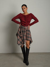 Cardigan shiffer Bordeaux Haveone CSH-R118;Cardigan shiffer Bordeaux Haveone CSH-R118 — foto 2;Cardigan shiffer Bordeaux Haveone CSH-R118 — foto 3;Cardigan shiffer Bordeaux Haveone CSH-R118 — foto 4;Cardigan shiffer Bordeaux Haveone CSH-R118 — foto 5