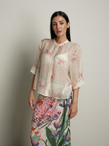 Camicia bianca pantera rosa - Bianco ottico