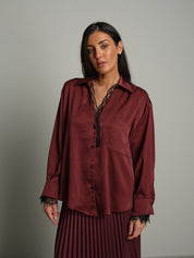Camicia raso scollo V pizzo Bordeaux Haveone CVS-R119;Camicia raso scollo V pizzo Bordeaux Haveone CVS-R119 — foto 2;Camicia raso scollo V pizzo Bordeaux Haveone CVS-R119 — foto 3;Camicia raso scollo V pizzo Bordeaux Haveone CVS-R119 — foto 4;Camicia raso scollo V pizzo Bordeaux Haveone CVS-R119 — foto 5;Camicia raso scollo V pizzo Bordeaux Haveone CVS-R119 — foto 6