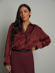 Camicia raso scollo V pizzo Bordeaux Haveone CVS-R119;Camicia raso scollo V pizzo Bordeaux Haveone CVS-R119 — foto 2;Camicia raso scollo V pizzo Bordeaux Haveone CVS-R119 — foto 3;Camicia raso scollo V pizzo Bordeaux Haveone CVS-R119 — foto 4;Camicia raso scollo V pizzo Bordeaux Haveone CVS-R119 — foto 5;Camicia raso scollo V pizzo Bordeaux Haveone CVS-R119 — foto 6
