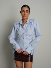 Camicia slim arricciata Azzurro Haveone CVS-R129;Camicia slim arricciata Azzurro Haveone CVS-R129 — foto 2;Camicia slim arricciata Azzurro Haveone CVS-R129 — foto 3;Camicia slim arricciata Azzurro Haveone CVS-R129 — foto 4;Camicia slim arricciata Azzurro Haveone CVS-R129 — foto 5;Camicia slim arricciata Azzurro Haveone CVS-R129 — foto 6;Camicia slim arricciata Azzurro Haveone CVS-R129 — foto 7