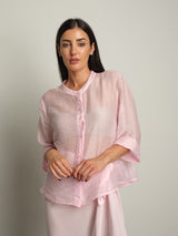 Camicia mussola Elena - Rosa