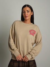Felpa after dark Beige Haveone FDY-R036;Felpa after dark Beige Haveone FDY-R036 — foto 2;Felpa after dark Beige Haveone FDY-R036 — foto 3;Felpa after dark Beige Haveone FDY-R036 — foto 4
