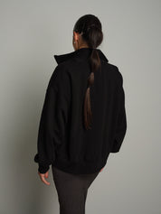 Felpa collo vulcano mezza zip Nero Haveone FMA-R053;Felpa collo vulcano mezza zip Nero Haveone FMA-R053 — foto 2;Felpa collo vulcano mezza zip Nero Haveone FMA-R053 — foto 3;Felpa collo vulcano mezza zip Nero Haveone FMA-R053 — foto 4