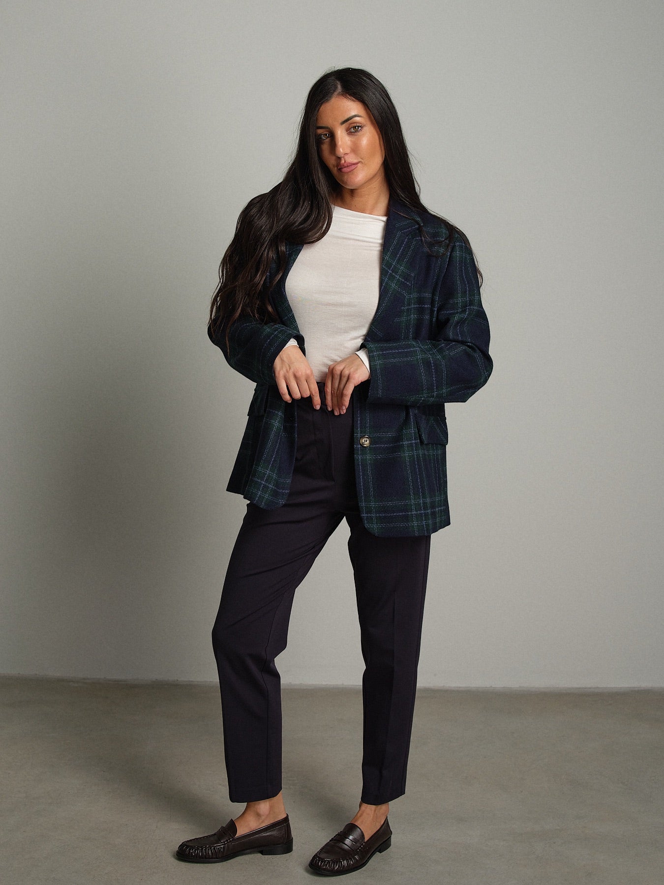 Giacca cappotto quadro Blu-notte Haveone GIA-R094;Giacca cappotto quadro Blu-notte Haveone GIA-R094 — foto 2;Giacca cappotto quadro Blu-notte Haveone GIA-R094 — foto 3;Giacca cappotto quadro Blu-notte Haveone GIA-R094 — foto 4;Giacca cappotto quadro Blu-notte Haveone GIA-R094 — foto 5;Giacca cappotto quadro Blu-notte Haveone GIA-R094 — foto 6