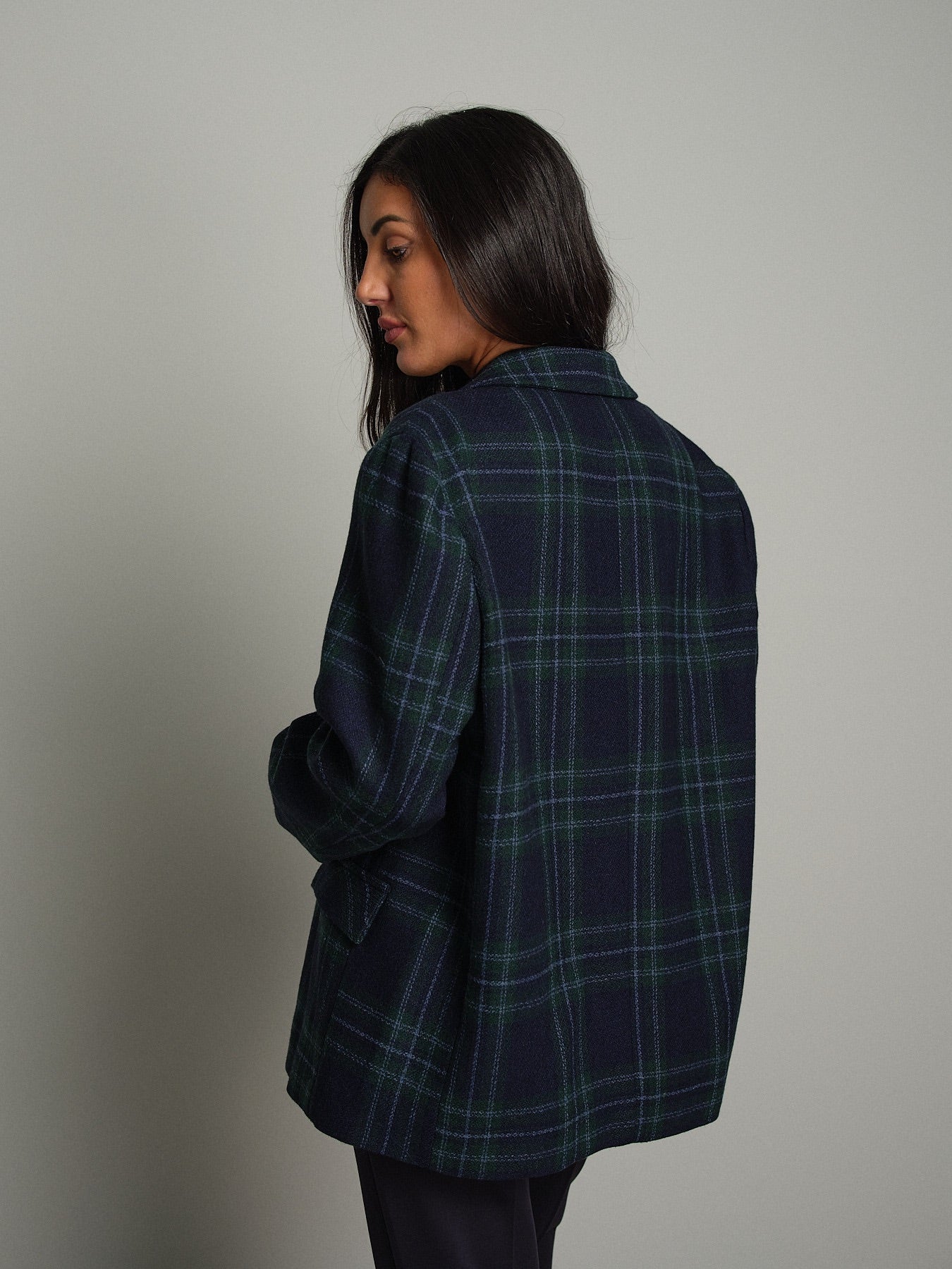 Giacca cappotto quadro Blu-notte Haveone GIA-R094;Giacca cappotto quadro Blu-notte Haveone GIA-R094 — foto 2;Giacca cappotto quadro Blu-notte Haveone GIA-R094 — foto 3;Giacca cappotto quadro Blu-notte Haveone GIA-R094 — foto 4;Giacca cappotto quadro Blu-notte Haveone GIA-R094 — foto 5;Giacca cappotto quadro Blu-notte Haveone GIA-R094 — foto 6