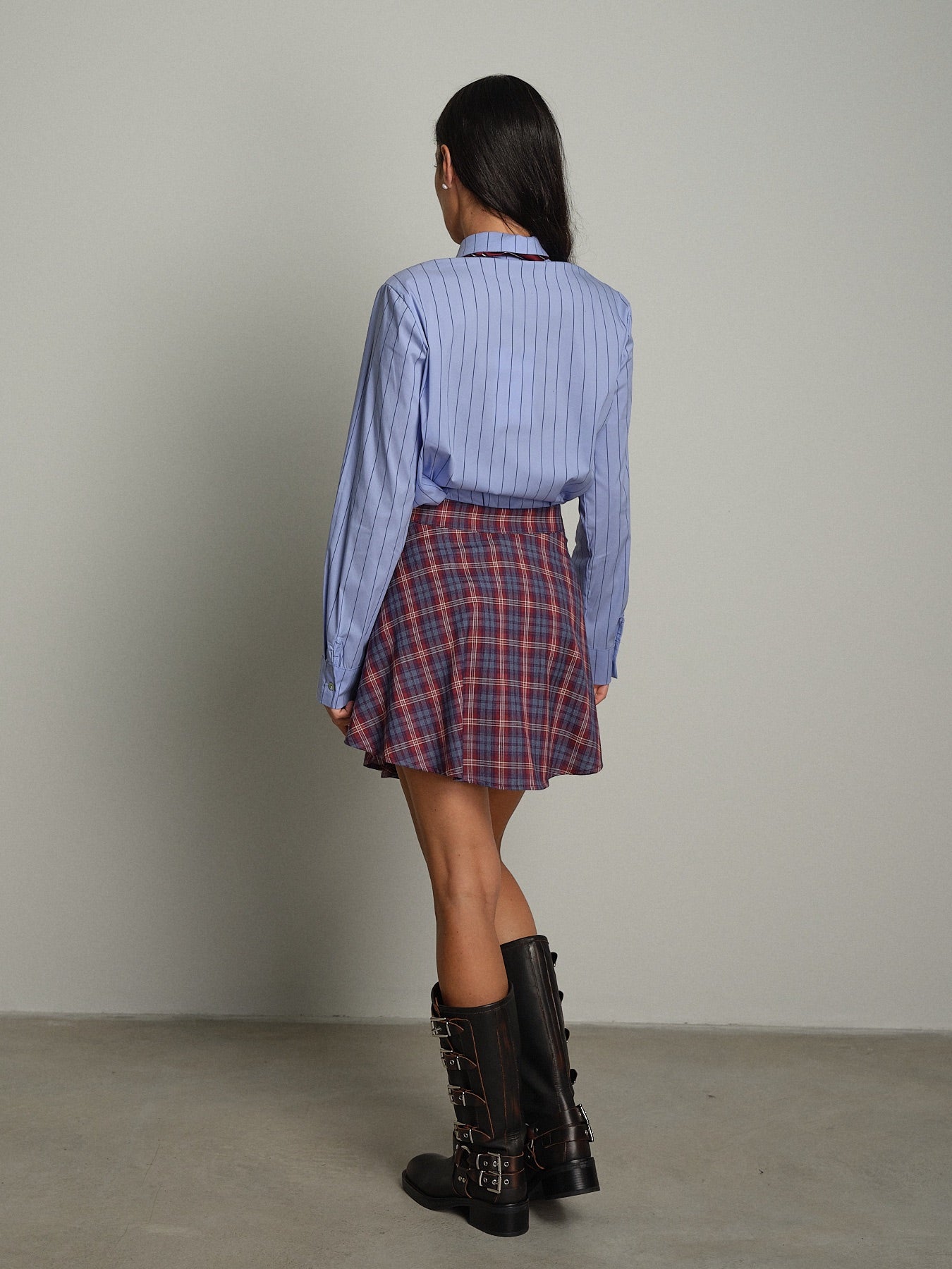 Gonna maniche camicia Bordeaux Haveone GMA-R084;Gonna maniche camicia Bordeaux Haveone GMA-R084 — foto 2;Gonna maniche camicia Bordeaux Haveone GMA-R084 — foto 3;Gonna maniche camicia Bordeaux Haveone GMA-R084 — foto 4;Gonna maniche camicia Bordeaux Haveone GMA-R084 — foto 5