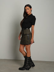 Mini gonna amelia Verde-militare Haveone GVS-R032;Mini gonna amelia Verde-militare Haveone GVS-R032 — foto 2;Mini gonna amelia Verde-militare Haveone GVS-R032 — foto 3;Mini gonna amelia Verde-militare Haveone GVS-R032 — foto 4;Mini gonna amelia Verde-militare Haveone GVS-R032 — foto 5;Mini gonna amelia Verde-militare Haveone GVS-R032 — foto 6