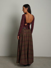 Gonna lunga tartan Moro Haveone GVS-R066;Gonna lunga tartan Moro Haveone GVS-R066 — foto 2;Gonna lunga tartan Moro Haveone GVS-R066 — foto 3;Gonna lunga tartan Moro Haveone GVS-R066 — foto 4;Gonna lunga tartan Moro Haveone GVS-R066 — foto 5;Gonna lunga tartan Moro Haveone GVS-R066 — foto 6
