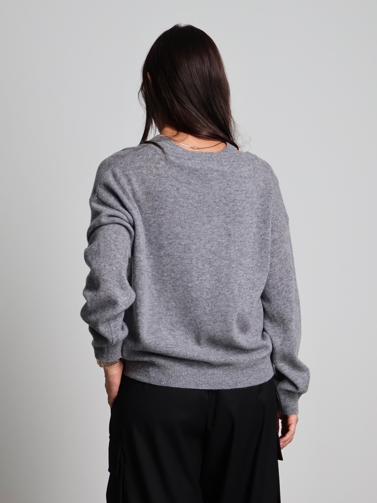 Set top + pullover Grigio Haveone HNC-R014;Set top + pullover Grigio Haveone HNC-R014 — foto 2;Set top + pullover Grigio Haveone HNC-R014 — foto 3;Set top + pullover Grigio Haveone HNC-R014 — foto 4