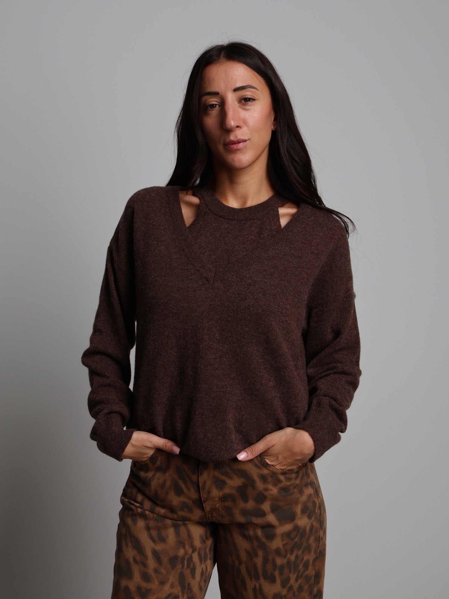 Set top + pullover Moka Haveone HNC-R014;Set top + pullover Moka Haveone HNC-R014 — foto 2;Set top + pullover Moka Haveone HNC-R014 — foto 3;Set top + pullover Moka Haveone HNC-R014 — foto 4;Set top + pullover Moka Haveone HNC-R014 — foto 5