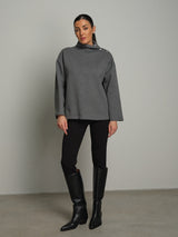 Set felpa + leggings Aghetta - Grigio