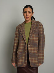 Giacca over multicolor pied de poule Tabacco Haveone JIA-R094;Giacca over multicolor pied de poule Tabacco Haveone JIA-R094 — foto 2;Giacca over multicolor pied de poule Tabacco Haveone JIA-R094 — foto 3;Giacca over multicolor pied de poule Tabacco Haveone JIA-R094 — foto 4;Giacca over multicolor pied de poule Tabacco Haveone JIA-R094 — foto 5;Giacca over multicolor pied de poule Tabacco Haveone JIA-R094 — foto 6