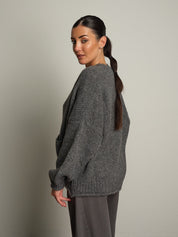 cardigan bestseller Grigio haveone JIT-R026;cardigan bestseller Grigio haveone JIT-R026 — foto 2;cardigan bestseller Grigio haveone JIT-R026 — foto 3;cardigan bestseller Grigio haveone JIT-R026 — foto 4;cardigan bestseller Grigio haveone JIT-R026 — foto 5