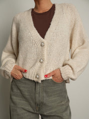 cardigan bottoni gioiello Champagne haveone JIT-R027;cardigan bottoni gioiello Champagne haveone JIT-R027 — foto 2;cardigan bottoni gioiello Champagne haveone JIT-R027 — foto 3;cardigan bottoni gioiello Champagne haveone JIT-R027 — foto 4;cardigan bottoni gioiello Champagne haveone JIT-R027 — foto 5