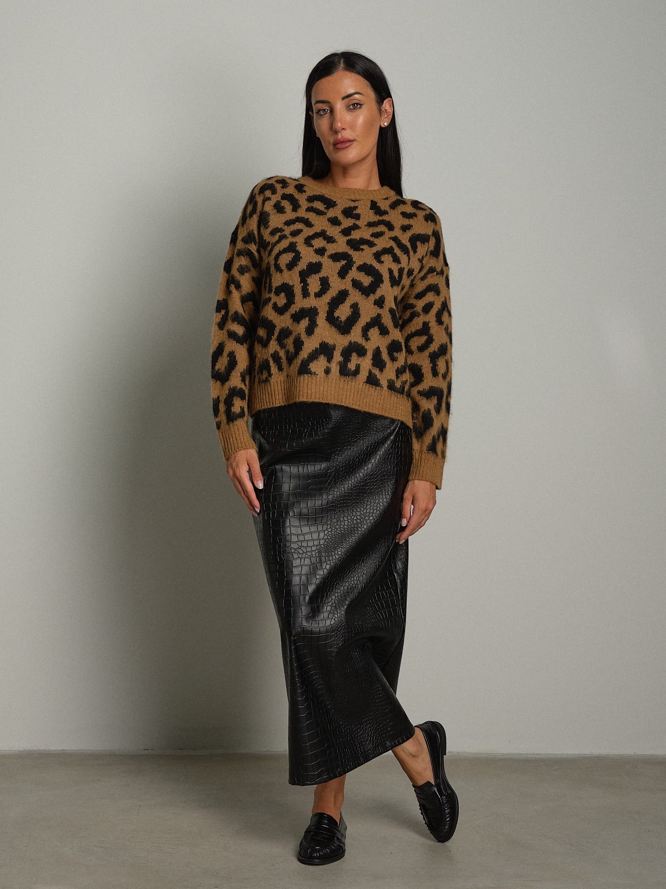 Gonna midi ecopelle cocco Nero Haveone JVS-R065;Gonna midi ecopelle cocco Nero Haveone JVS-R065 — foto 2;Gonna midi ecopelle cocco Nero Haveone JVS-R065 — foto 3;Gonna midi ecopelle cocco Nero Haveone JVS-R065 — foto 4;Gonna midi ecopelle cocco Nero Haveone JVS-R065 — foto 5;Gonna midi ecopelle cocco Nero Haveone JVS-R065 — foto 6