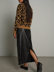 Gonna midi ecopelle cocco Nero Haveone JVS-R065;Gonna midi ecopelle cocco Nero Haveone JVS-R065 — foto 2;Gonna midi ecopelle cocco Nero Haveone JVS-R065 — foto 3;Gonna midi ecopelle cocco Nero Haveone JVS-R065 — foto 4;Gonna midi ecopelle cocco Nero Haveone JVS-R065 — foto 5;Gonna midi ecopelle cocco Nero Haveone JVS-R065 — foto 6