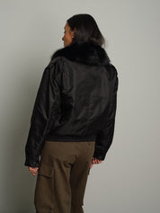 Bomber colletto pelliccia Nero Haveone KCT-R023;Bomber colletto pelliccia Nero Haveone KCT-R023 — foto 2;Bomber colletto pelliccia Nero Haveone KCT-R023 — foto 3;Bomber colletto pelliccia Nero Haveone KCT-R023 — foto 4;Bomber colletto pelliccia Nero Haveone KCT-R023 — foto 5;Bomber colletto pelliccia Nero Haveone KCT-R023 — foto 6