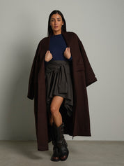 Cappotto over cintura Moro Haveone KID-R002;Cappotto over cintura Moro Haveone KID-R002 — foto 2;Cappotto over cintura Moro Haveone KID-R002 — foto 3;Cappotto over cintura Moro Haveone KID-R002 — foto 4