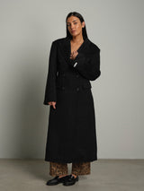 Cappotto doppio petto - Nero