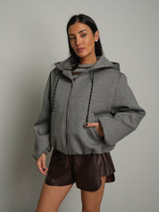Felpa bomber zip Grigio Haveone KSH-R111;Felpa bomber zip Grigio Haveone KSH-R111 — foto 2;Felpa bomber zip Grigio Haveone KSH-R111 — foto 3;Felpa bomber zip Grigio Haveone KSH-R111 — foto 4;Felpa bomber zip Grigio Haveone KSH-R111 — foto 5