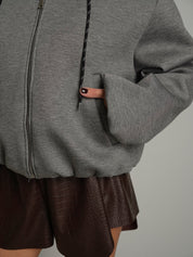 Felpa bomber zip Grigio Haveone KSH-R111;Felpa bomber zip Grigio Haveone KSH-R111 — foto 2;Felpa bomber zip Grigio Haveone KSH-R111 — foto 3;Felpa bomber zip Grigio Haveone KSH-R111 — foto 4;Felpa bomber zip Grigio Haveone KSH-R111 — foto 5