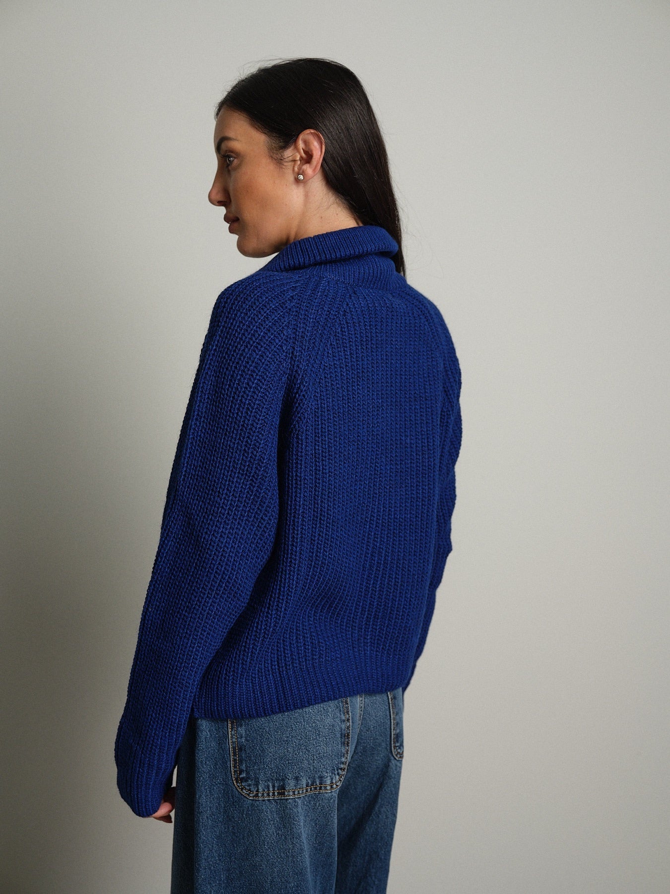 Cardigan zip Blu Haveone MHO-R055;Cardigan zip Blu Haveone MHO-R055 — foto 2;Cardigan zip Blu Haveone MHO-R055 — foto 3;Cardigan zip Blu Haveone MHO-R055 — foto 4