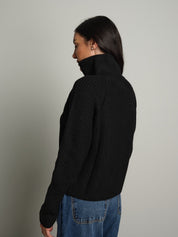 Cardigan zip Nero Haveone MHO-R055;Cardigan zip Nero Haveone MHO-R055 — foto 2;Cardigan zip Nero Haveone MHO-R055 — foto 3;Cardigan zip Nero Haveone MHO-R055 — foto 4;Cardigan zip Nero Haveone MHO-R055 — foto 5