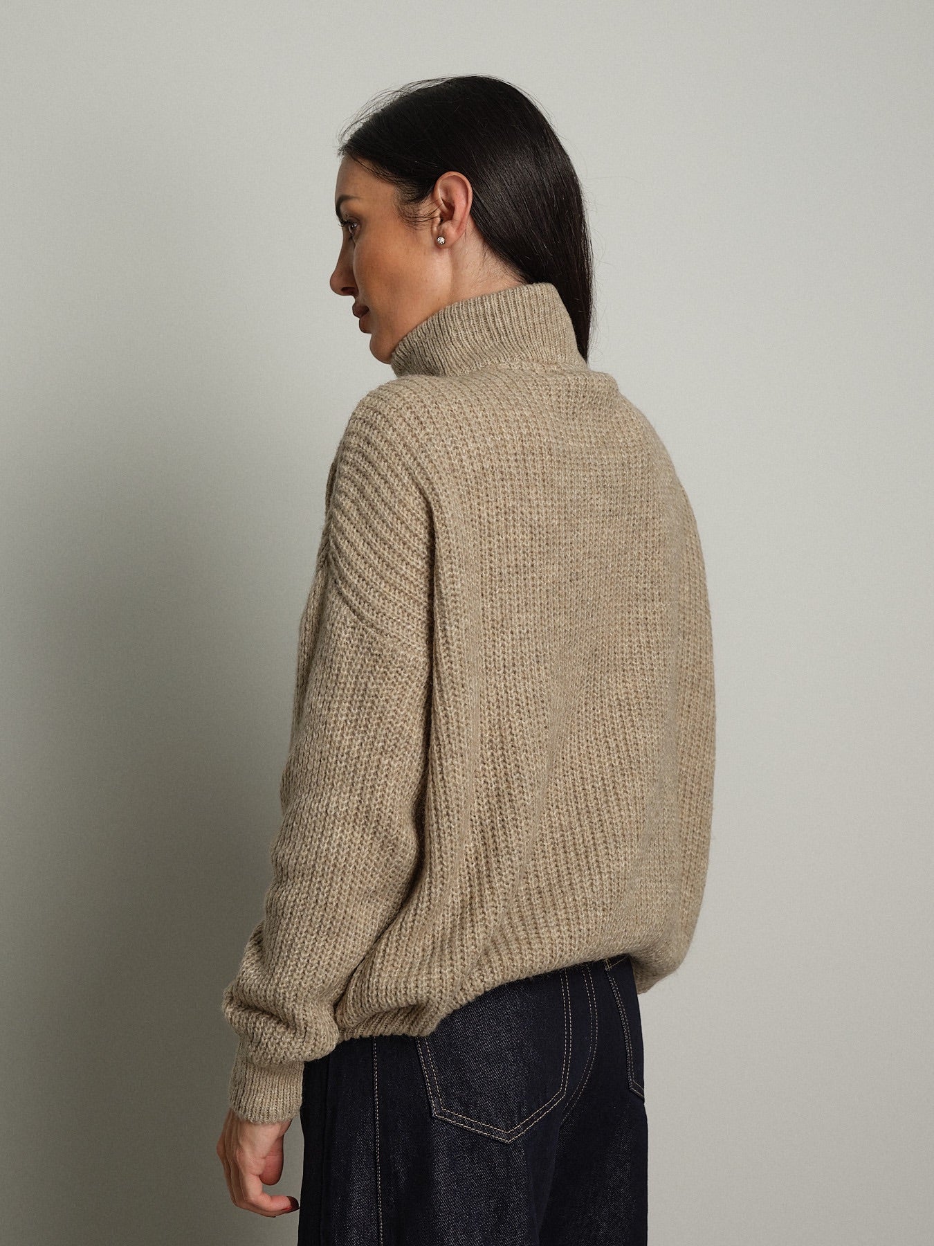 Pull mezza zip Beige Haveone MHO-R057;Pull mezza zip Beige Haveone MHO-R057 — foto 2;Pull mezza zip Beige Haveone MHO-R057 — foto 3;Pull mezza zip Beige Haveone MHO-R057 — foto 4