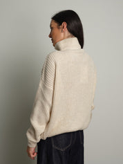 Pull mezza zip Burro Haveone MHO-R057;Pull mezza zip Burro Haveone MHO-R057 — foto 2;Pull mezza zip Burro Haveone MHO-R057 — foto 3;Pull mezza zip Burro Haveone MHO-R057 — foto 4