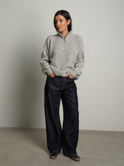 Pull mezza zip Grigio-perla Haveone MHO-R057;Pull mezza zip Grigio-perla Haveone MHO-R057 — foto 2;Pull mezza zip Grigio-perla Haveone MHO-R057 — foto 3;Pull mezza zip Grigio-perla Haveone MHO-R057 — foto 4