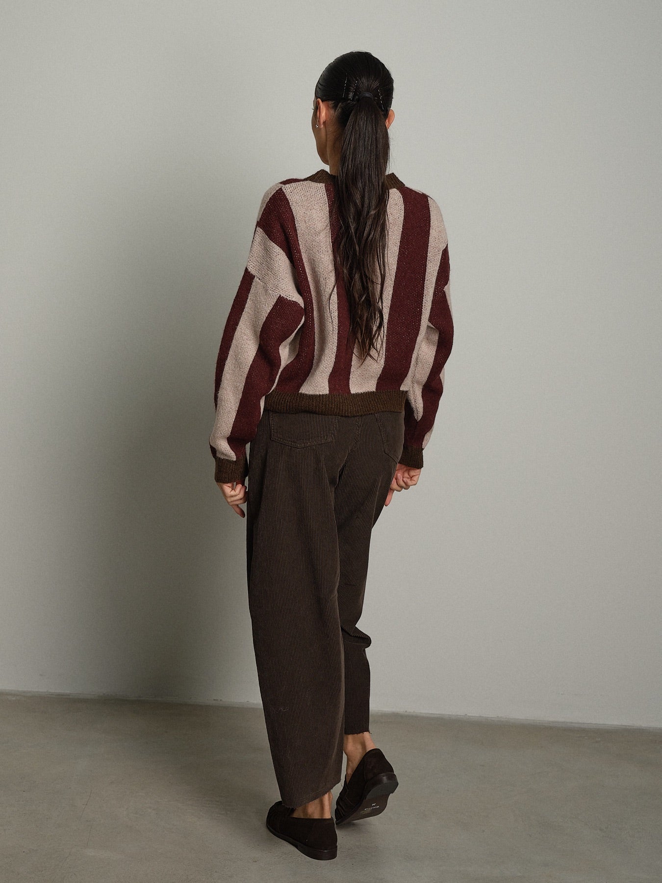Pullover girocollo riga verticale Bordeaux Haveone MHO-R289;Pullover girocollo riga verticale Bordeaux Haveone MHO-R289 — foto 2;Pullover girocollo riga verticale Bordeaux Haveone MHO-R289 — foto 3;Pullover girocollo riga verticale Bordeaux Haveone MHO-R289 — foto 4;Pullover girocollo riga verticale Bordeaux Haveone MHO-R289 — foto 5