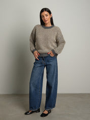 Pull girocollo bolle Grigio Haveone MIT-R132;Pull girocollo bolle Grigio Haveone MIT-R132 — foto 2;Pull girocollo bolle Grigio Haveone MIT-R132 — foto 3;Pull girocollo bolle Grigio Haveone MIT-R132 — foto 4