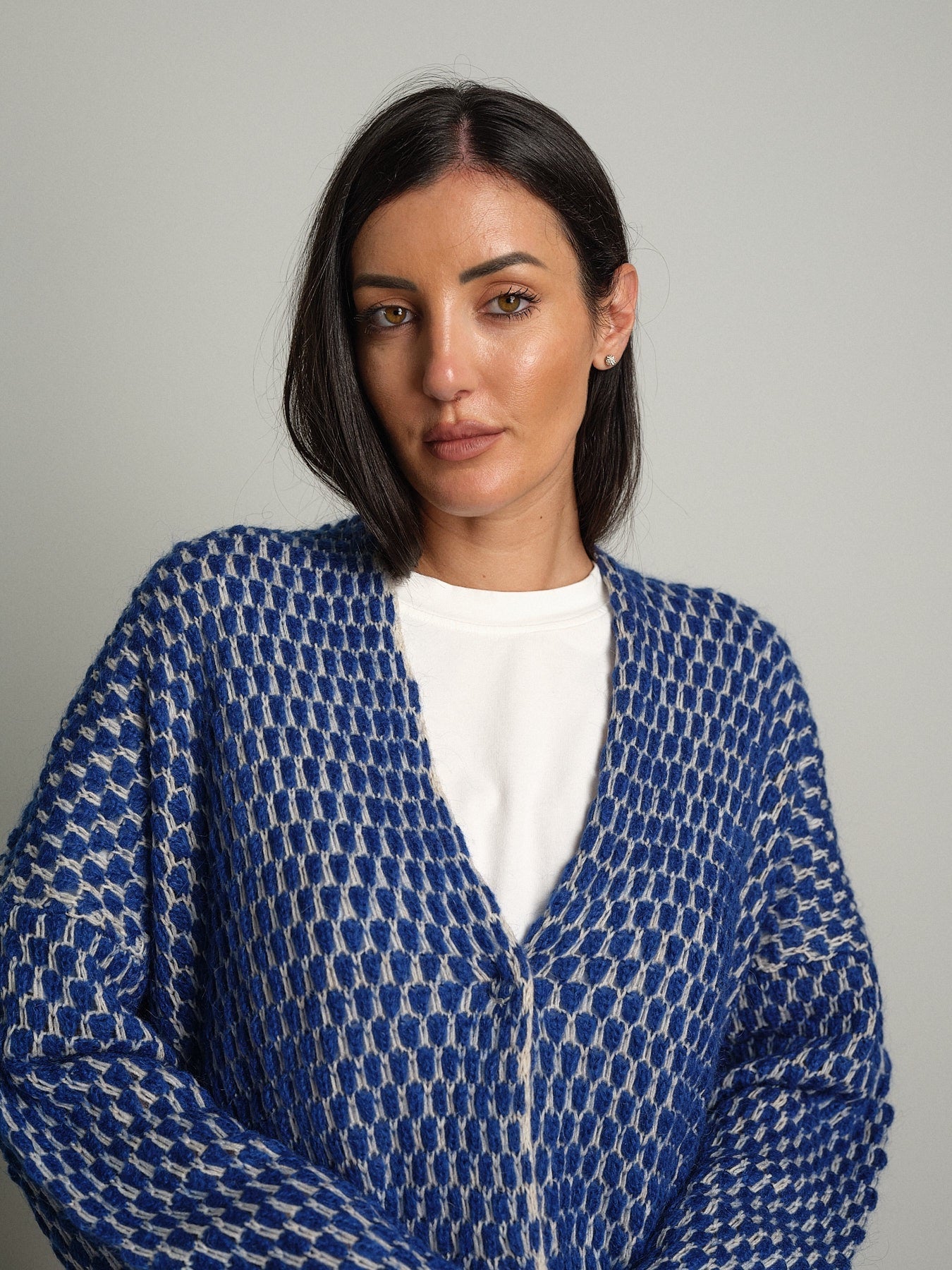 Cardigan bolle Blu Haveone MIT-R133;Cardigan bolle Blu Haveone MIT-R133 — foto 2;Cardigan bolle Blu Haveone MIT-R133 — foto 3;Cardigan bolle Blu Haveone MIT-R133 — foto 4;Cardigan bolle Blu Haveone MIT-R133 — foto 5