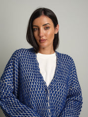 Cardigan bolle Blu Haveone MIT-R133;Cardigan bolle Blu Haveone MIT-R133 — foto 2;Cardigan bolle Blu Haveone MIT-R133 — foto 3;Cardigan bolle Blu Haveone MIT-R133 — foto 4;Cardigan bolle Blu Haveone MIT-R133 — foto 5