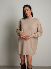 Abito in maglia collo cratere Beige Haveone MMG-R053;Abito in maglia collo cratere Beige Haveone MMG-R053 — foto 2;Abito in maglia collo cratere Beige Haveone MMG-R053 — foto 3;Abito in maglia collo cratere Beige Haveone MMG-R053 — foto 4;Abito in maglia collo cratere Beige Haveone MMG-R053 — foto 5;Abito in maglia collo cratere Beige Haveone MMG-R053 — foto 6