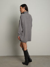Abito in maglia collo cratere Grigio Haveone MMG-R053;Abito in maglia collo cratere Grigio Haveone MMG-R053 — foto 2;Abito in maglia collo cratere Grigio Haveone MMG-R053 — foto 3;Abito in maglia collo cratere Grigio Haveone MMG-R053 — foto 4;Abito in maglia collo cratere Grigio Haveone MMG-R053 — foto 5;Abito in maglia collo cratere Grigio Haveone MMG-R053 — foto 6