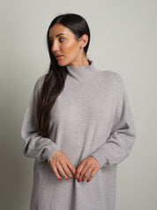 Abito in maglia collo cratere Grigio-perla Haveone MMG-R053;Abito in maglia collo cratere Grigio-perla Haveone MMG-R053 — foto 2;Abito in maglia collo cratere Grigio-perla Haveone MMG-R053 — foto 3;Abito in maglia collo cratere Grigio-perla Haveone MMG-R053 — foto 4;Abito in maglia collo cratere Grigio-perla Haveone MMG-R053 — foto 5;Abito in maglia collo cratere Grigio-perla Haveone MMG-R053 — foto 6;Abito in maglia collo cratere Grigio-perla Haveone MMG-R053 — foto 7