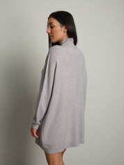Abito in maglia collo cratere Grigio-perla Haveone MMG-R053;Abito in maglia collo cratere Grigio-perla Haveone MMG-R053 — foto 2;Abito in maglia collo cratere Grigio-perla Haveone MMG-R053 — foto 3;Abito in maglia collo cratere Grigio-perla Haveone MMG-R053 — foto 4;Abito in maglia collo cratere Grigio-perla Haveone MMG-R053 — foto 5;Abito in maglia collo cratere Grigio-perla Haveone MMG-R053 — foto 6;Abito in maglia collo cratere Grigio-perla Haveone MMG-R053 — foto 7