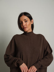 Abito in maglia collo cratere Moka Haveone MMG-R053;Abito in maglia collo cratere Moka Haveone MMG-R053 — foto 2;Abito in maglia collo cratere Moka Haveone MMG-R053 — foto 3;Abito in maglia collo cratere Moka Haveone MMG-R053 — foto 4;Abito in maglia collo cratere Moka Haveone MMG-R053 — foto 5;Abito in maglia collo cratere Moka Haveone MMG-R053 — foto 6;Abito in maglia collo cratere Moka Haveone MMG-R053 — foto 7