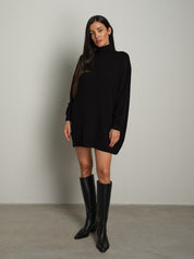 Abito in maglia collo cratere Nero Haveone MMG-R053;Abito in maglia collo cratere Nero Haveone MMG-R053 — foto 2;Abito in maglia collo cratere Nero Haveone MMG-R053 — foto 3;Abito in maglia collo cratere Nero Haveone MMG-R053 — foto 4;Abito in maglia collo cratere Nero Haveone MMG-R053 — foto 5;Abito in maglia collo cratere Nero Haveone MMG-R053 — foto 6