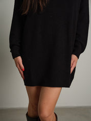 Abito in maglia collo cratere Nero Haveone MMG-R053;Abito in maglia collo cratere Nero Haveone MMG-R053 — foto 2;Abito in maglia collo cratere Nero Haveone MMG-R053 — foto 3;Abito in maglia collo cratere Nero Haveone MMG-R053 — foto 4;Abito in maglia collo cratere Nero Haveone MMG-R053 — foto 5;Abito in maglia collo cratere Nero Haveone MMG-R053 — foto 6