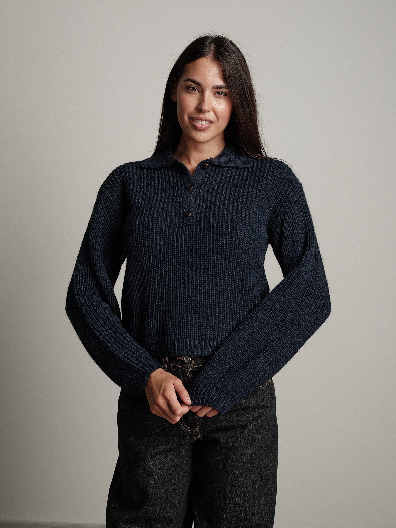 Polo bottoni punto pannocchia Blu-notte Haveone MNC-R111;Polo bottoni punto pannocchia Blu-notte Haveone MNC-R111 — foto 2;Polo bottoni punto pannocchia Blu-notte Haveone MNC-R111 — foto 3;Polo bottoni punto pannocchia Blu-notte Haveone MNC-R111 — foto 4;Polo bottoni punto pannocchia Blu-notte Haveone MNC-R111 — foto 5
