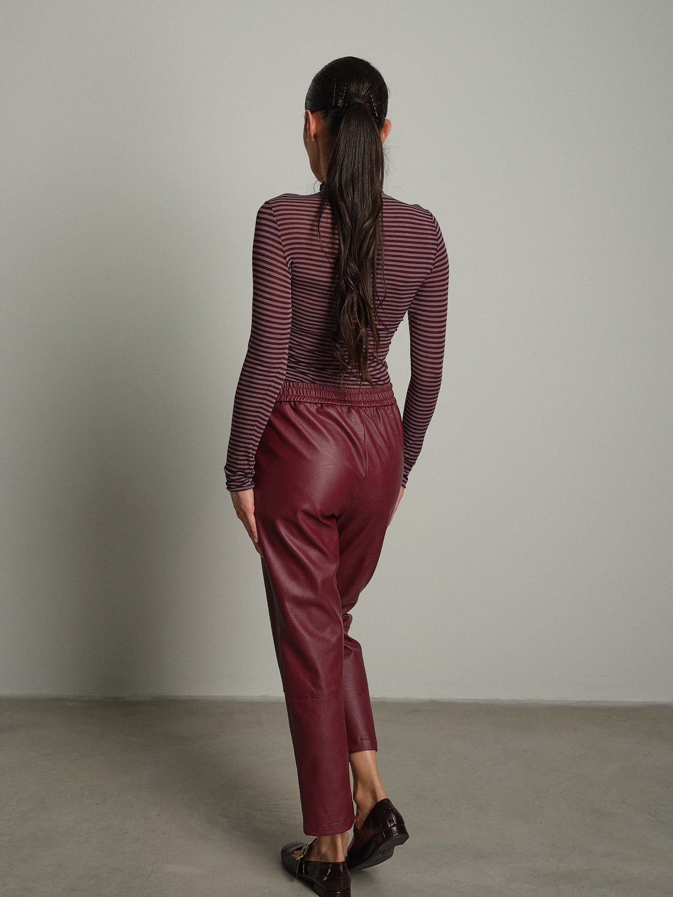 Cashmerina collo cratere riga Bordeaux Haveone MSH-R250;Cashmerina collo cratere riga Bordeaux Haveone MSH-R250 — foto 2;Cashmerina collo cratere riga Bordeaux Haveone MSH-R250 — foto 3;Cashmerina collo cratere riga Bordeaux Haveone MSH-R250 — foto 4
